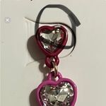 Betsey Johnson Betsy Johnson heart earrings pierced great for everyday use Photo 8