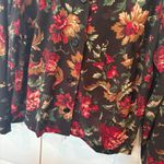Briggs New York  Floral Button Up Top Size 2X Photo 3