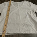 Athleta  white t-shirt size small Photo 4