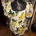 Code x Mode luxe lemon print kidcore puffy mini dress Photo 1