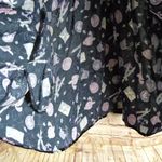 Harry Potter  Dress Womens M Black Weasleys Wizard Wheezes Bell Sleeve Witch Rock Photo 8