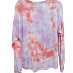 Wildfox TIE DYE RAINBOW TAKE ME TO DREAMLAND PURPLE LONG SLEEVE CREW NECK TOP Photo 3