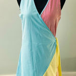 Colorful Wrap Dress/ beautiful cover up🏖️☀️ Blue Photo 0