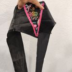 Forum Novelties Vibrant Skull Print Maxi Skirt with Pink Ruffle Photo 9