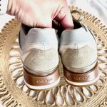 Geox Grey Snakeskin Silver Metallic Low Photo 5