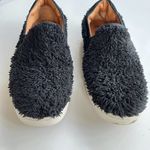 UGG  Ricci Trainers‎ Plush Slip-on Sneaker Size 8 Fuzzy Black Shoes Athletic Photo 2