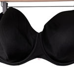 Cacique Women’s Underwire Strapless Lined Bra in Black Size 44G Photo 0