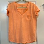 Lilly Pulitzer Luxletic bright coral soft blend XS extra small cap sleeve top Photo 0