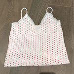 Brandy Melville  AMARA LACE HEARTS TANK Photo 0