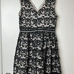 Sugar Lips Sugar + Lips Illusion Dress Lined Lace Overlay Women Sz L Sleevless V-Neck Boho Photo 0