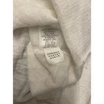 J. Jill Women’s XL Linen Cotton Lightweight Sweater Tropical Beach Scene Coastal White Photo 8