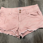 Refuge  Light Pink Mid-rise Jean Shorts Photo 0