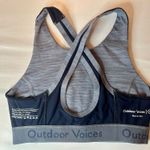 Outdoor Voices Key Crossback TechSweat Sports Bra - Storm - XS Photo 6