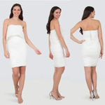 Black Halo  EVE WHITE LACE SEDONA DRESS SIZE 8 Photo 15