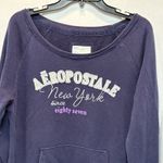 Y2K Aeropostale Women’s Sweatshirt Size XL Blue Photo 1