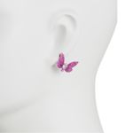 Betsey Johnson Garden Glam Butterfly Stud Earrings Photo 2
