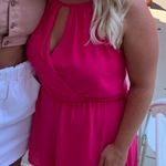 Impeccable Pig Hot Pink Romper  Photo 0