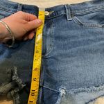 joe's jeans   Raw Edge Hem Frayed‎ Distressed Denim Blue Jean Shorts Sz 30 Photo 5