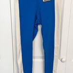 Adidas NWT  Blue and White Leggings SMALL Photo 0