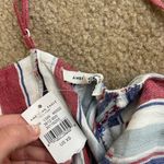 American Eagle striped red white blue romper Photo 3
