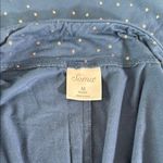 Soma Blue and Gold Polka Dot Pajama Cropped Pajama Set Photo 1