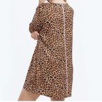 Summersalt  The Cloud 9 Boyfriend Sleep Shirt Leopard Pink Sky Pajamas Large Photo 1