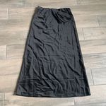 Dynamite jupe maxi satin slip skirt in jet black Photo 3
