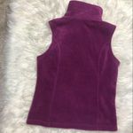 Columbia NWOT  purple fleece zip up vest small Photo 2