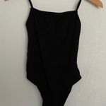 Topshop Open Back Ribbed Swimsuit Photo 0