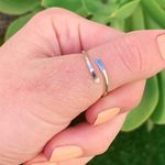 Sterling Silver Thumb Ring Photo 2