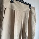Athleta  Biege Stellar Wide Leg Crop Pants Womens 16 Business Casual Careerwear Photo 1
