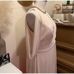 Azazie  Noila Rose Petal A-Line Pleated Mesh Bridesmaid Dress Size A14 NWT Photo 2