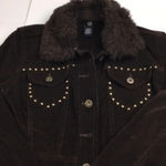 Kikit jeans ladies jacket S Brown Photo 3