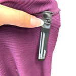 Anthropologie Maxi Dress Deep-V Ruffled Sleeveless Viscose Purple Size Medium Photo 8