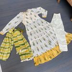 PARTY WEAR ANARKALI GOWN SALWAR KAMEEZ PAKISTANI INDIAN WEDDING DRESS BOLLYWOOD Multiple Photo 0