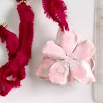 ZARA New  Big Flower Pendant Necklace Gift Vintage Women Party Holiday Jewelry Photo 9