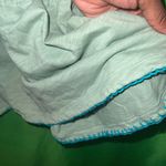 Gap  Green Ruffle Mini Dress size Large Photo 3