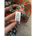 Forever 21 Boho Colorful Safari Y2K Retro Ruffle Mini Sun Dress Size Medium Photo 7