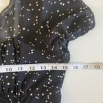 Cotton Candy LA  Peasant Cinched Dress Size‎ S Small Fairy Polka Dot Ruched Mini Photo 8