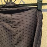 Time And Tru New  Black Halter Textured Swimsuit Size Large 12-14 Photo 4