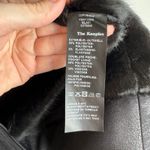 The Kooples Sport Womens Moto Jacket Sz Medium Black Faux Fur Lined Grunge Goth Photo 6