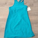 Beyond Yoga  blue glow heather  spacedye underlock and key dress size medium Photo 0