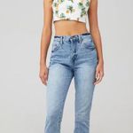 We Wore What Straight Neck Corset Crop Top Orange Womens Size XS Photo 6