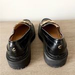 Circus by Sam Edelman Circus NY by Sam Edelman Ella Loafer in Patent Black with Gold Size 7 Photo 5