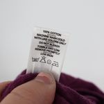 American Giant Women's Pintuck Flare Pant Size XL Made In USA Purple Photo 4