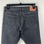 Levi's LEVI’S Wedgie Black Wash Button Fly High Rise Frayed Hem Skinny Jeans, Size 32 Photo 8