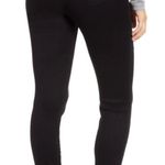 1822 Denim  Butter Ankle Slit Skinny Black 25 Maternity Photo 1