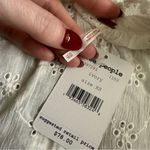 Free People  Letters Fo Juliet Eyelet Top In Ivory Photo 5