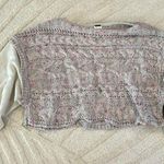 Free People Oversized Cropped Sweater Photo 0