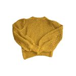 Zimmermann  Women’s Unbridled Mustard Honeycomb Mohair Sweater Size 1 AU Photo 5